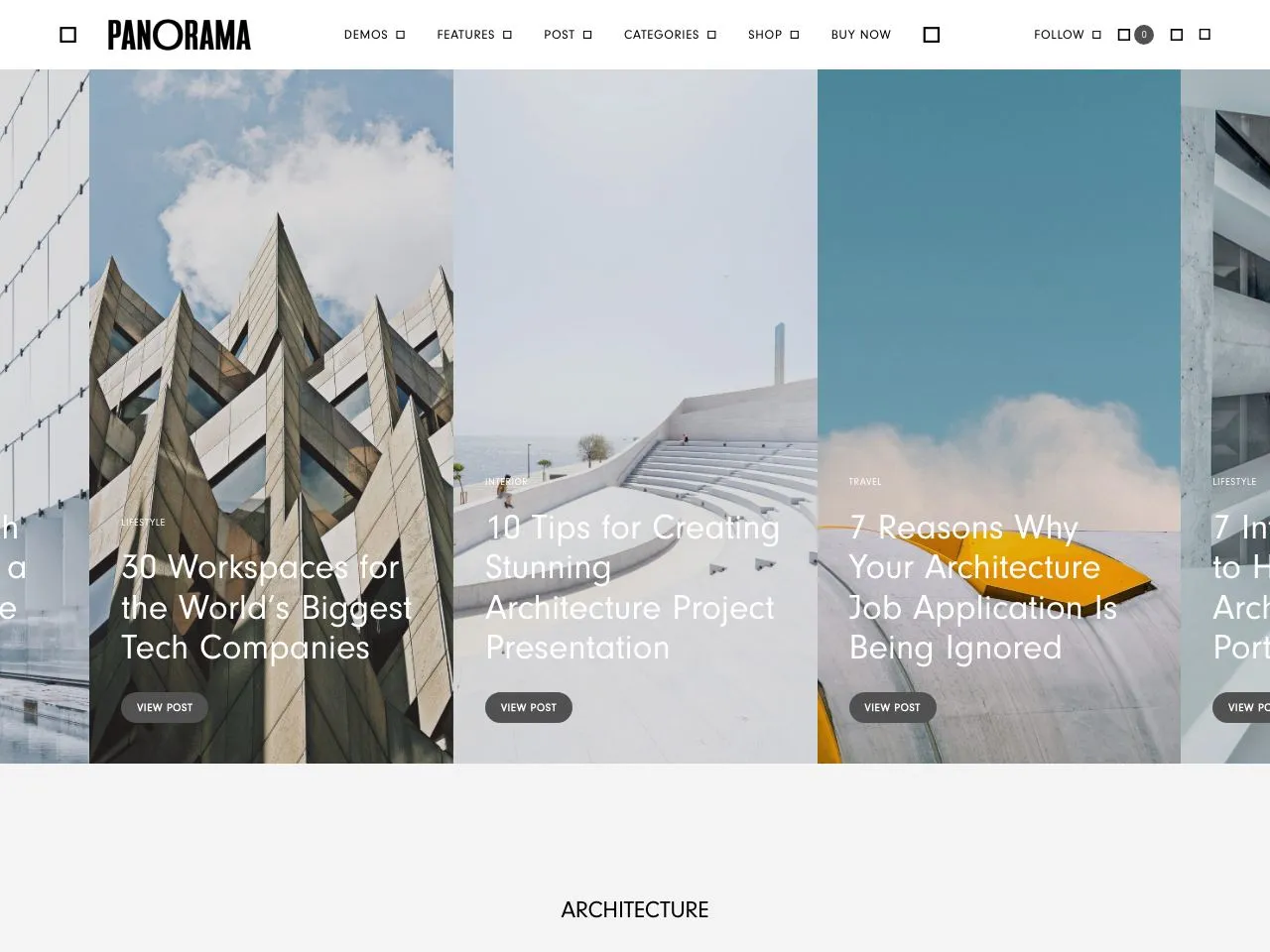 Panorama — Architecture